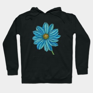 Beautiful Flower Drawing Hoodie